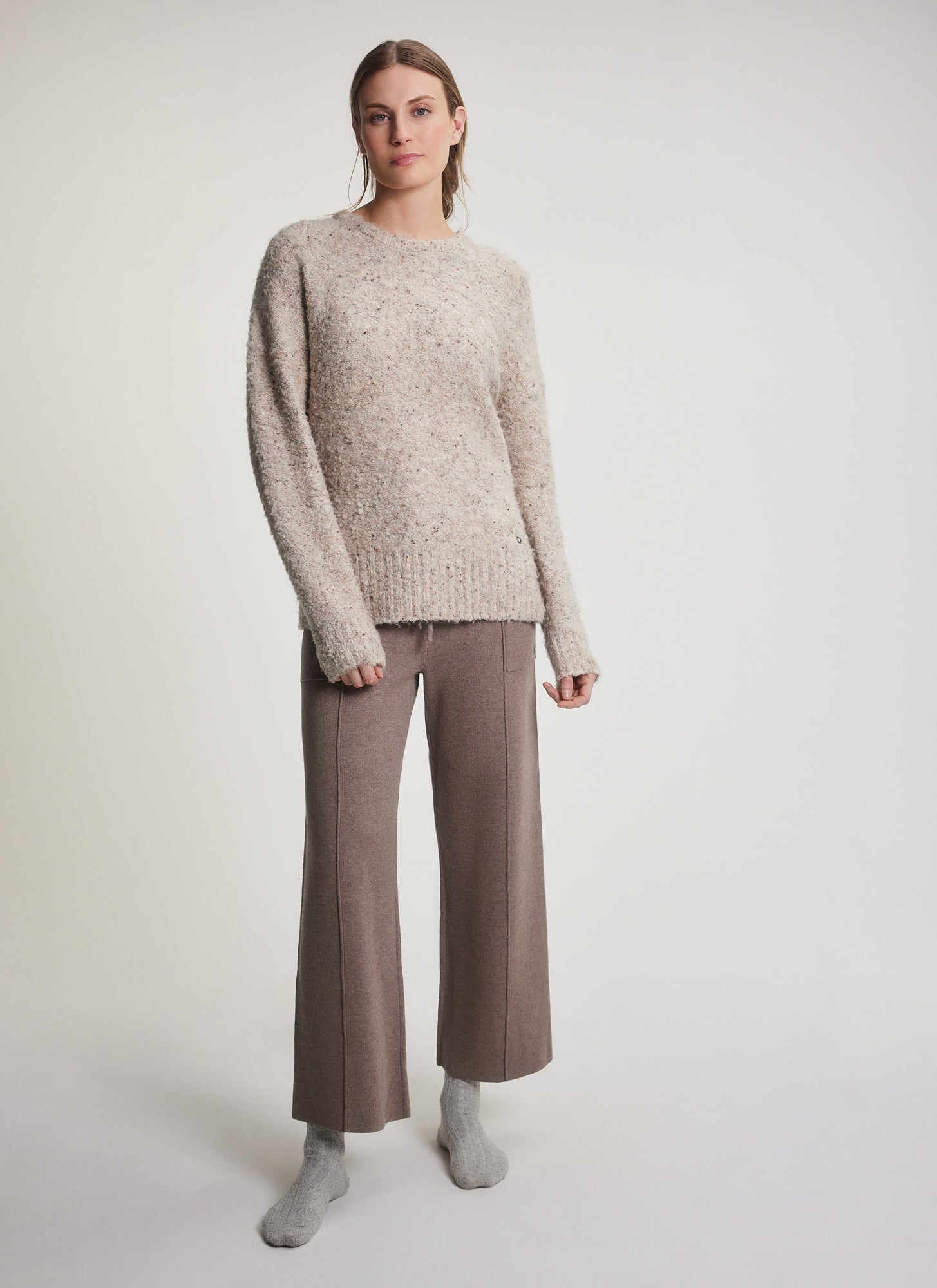 FIG Tanda Sweater - Birch Speckles