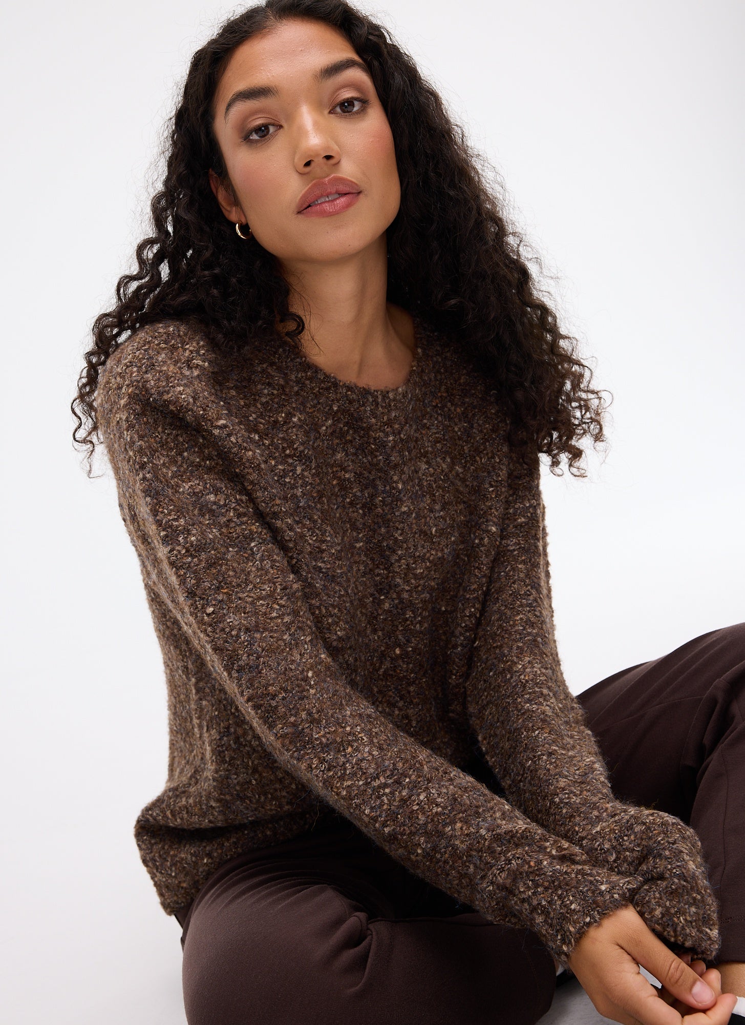 FIG Tanda Sweater - Cacao Speckles