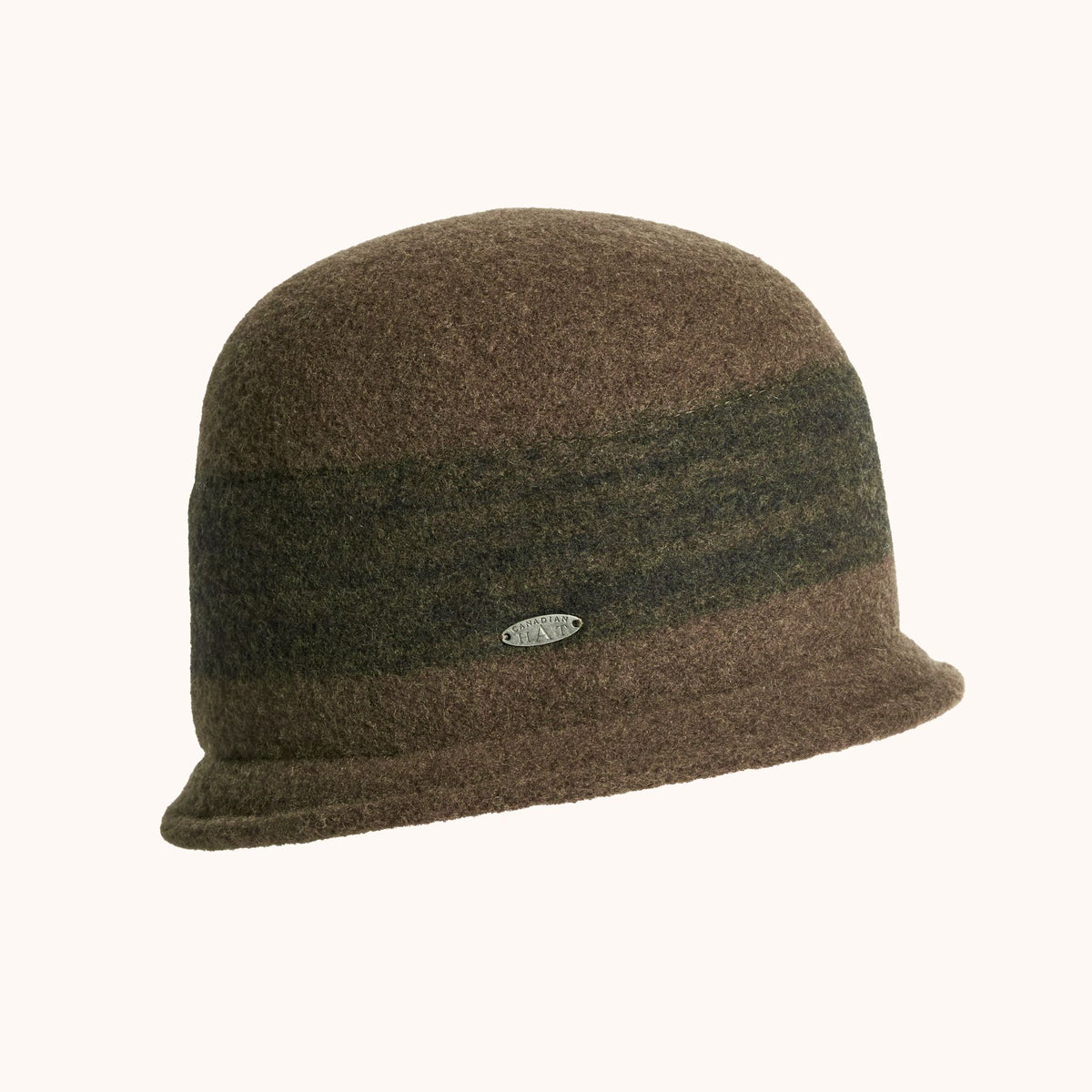 CANADIAN HAT Carinna Wool Cloche - Green