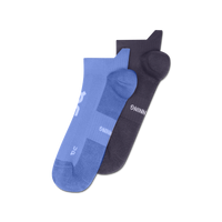 ON RUNNING Unisex Core Run Sock Low 2P - Sailor/Flint