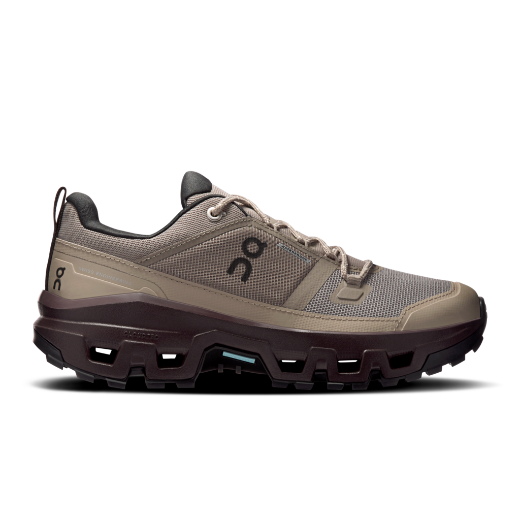 ON RUNNING Women's Cloudrock Low Waterproof - Cinder/Ox