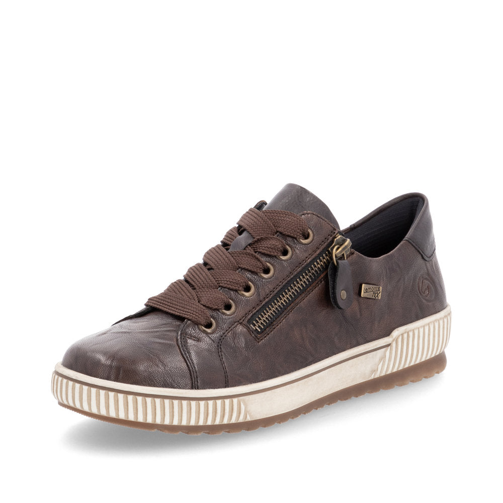 REMONTE Women's Sneaker D0700 Maditta - Havanna Brown