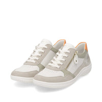 REMONTE Women's Shoes D1E06-80 - Sage/White Combination