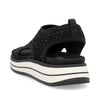 Remonte Womens Sandal - D1J55- 00 - Black