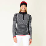 W's POW Zip Sweater - Black