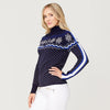 Krimson Klover Snowhut Sweater - Navy