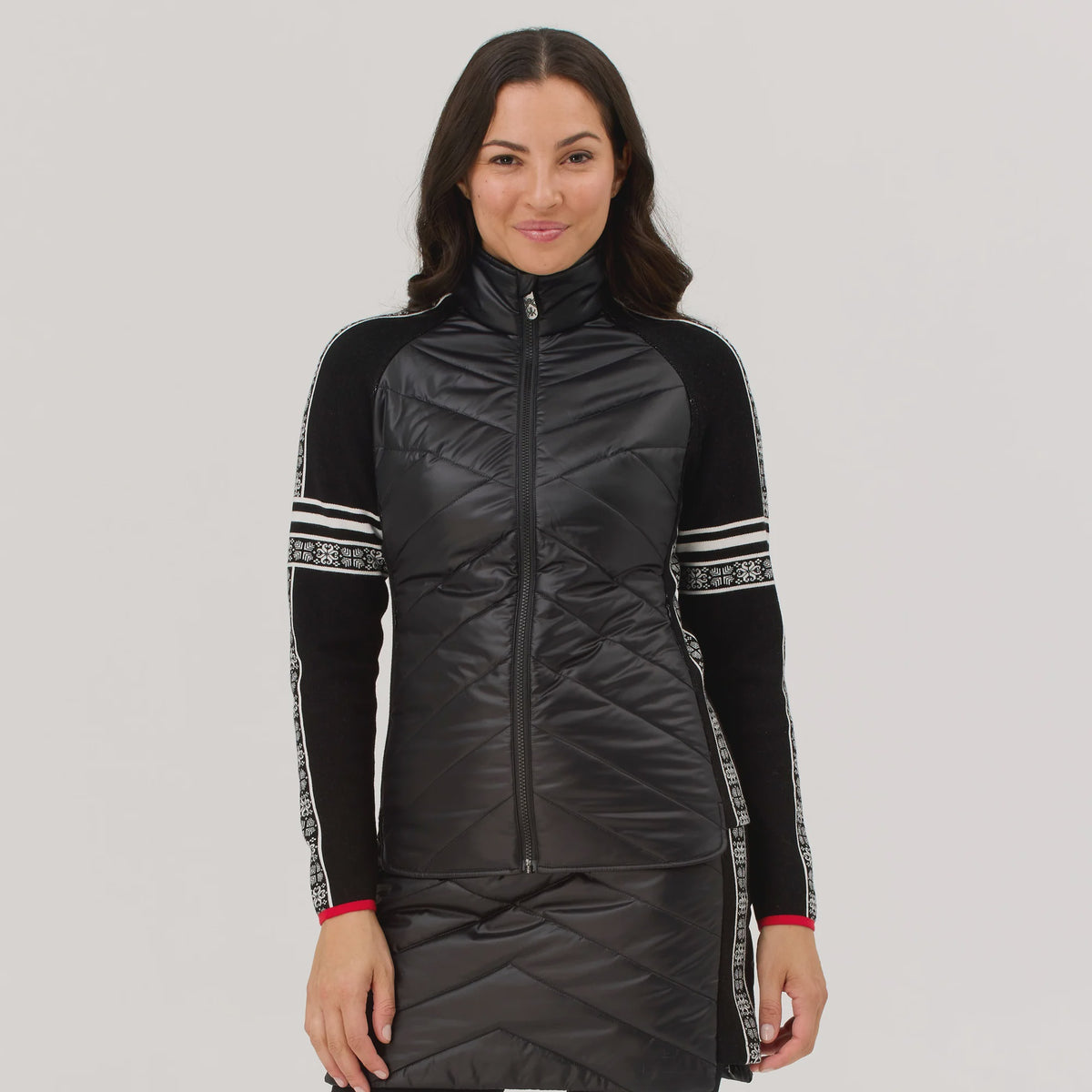 Krimson Klover Switchback Jacket - Black Pointelle