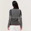 Krimson Klover Pow Zip Neck - Heather Black