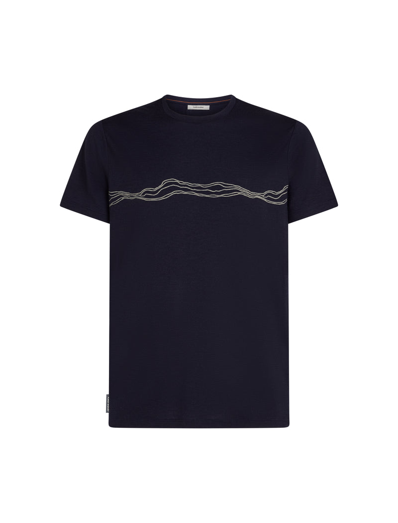 ICEBREAKER Men's Merino 150 Tech Lite Short Sleeve Tee Mountain Pulse