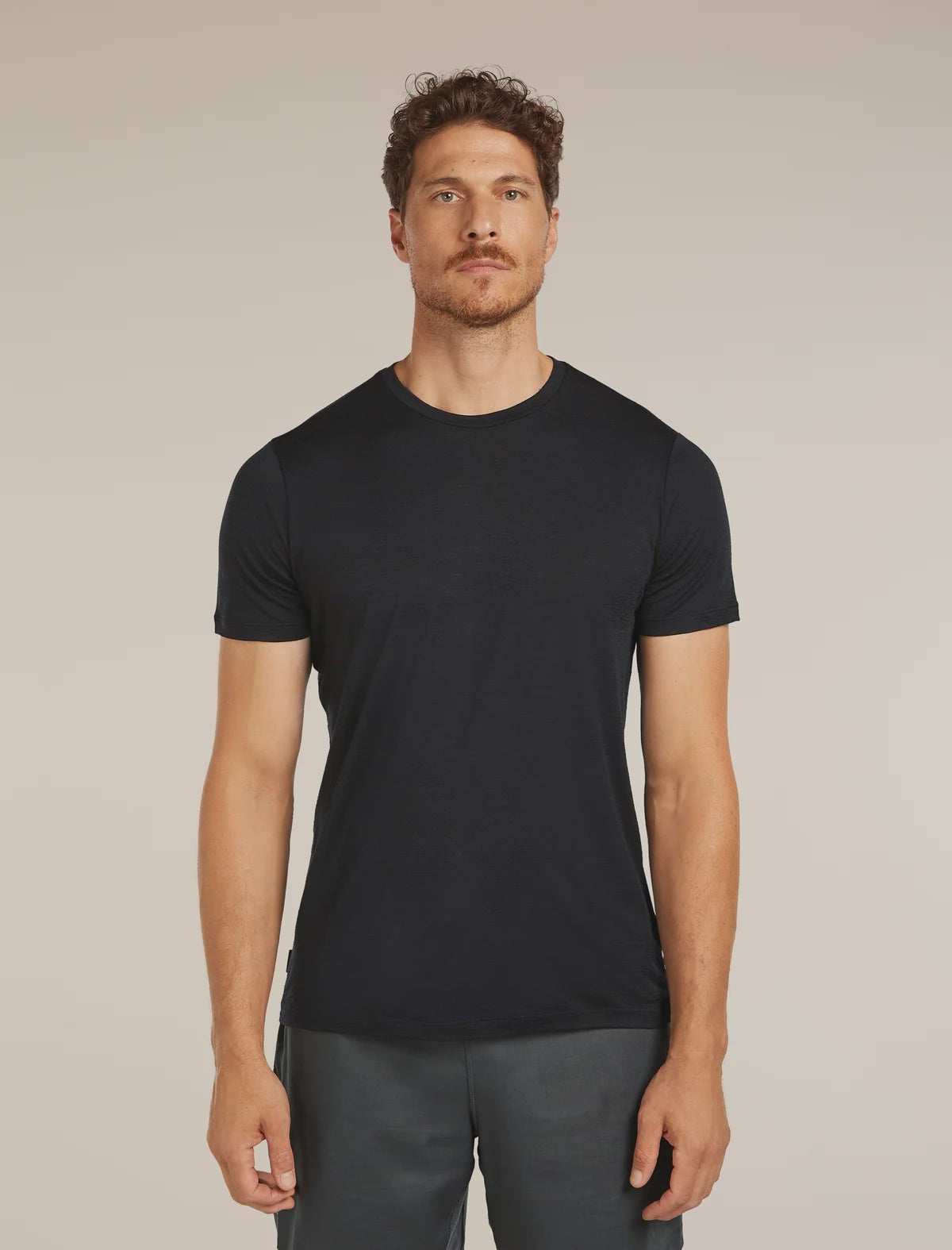 ICEBREAKER Men's M 150 Tech L SS T Range - Black