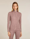ICEBREAKER Women's Merino 260 Tech Vertex Long Sleeve Half Zip GRX1