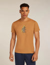 ICEBREAKER Men's Merino 150 Tech Lite Short Sleeve Tee Bear Tour