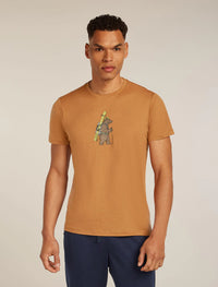 ICEBREAKER Men's Merino 150 Tech Lite Short Sleeve Tee Bear Tour