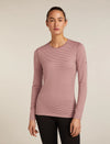 ICEBREAKER Women's 200 Oasis Long Sleeved Crewe