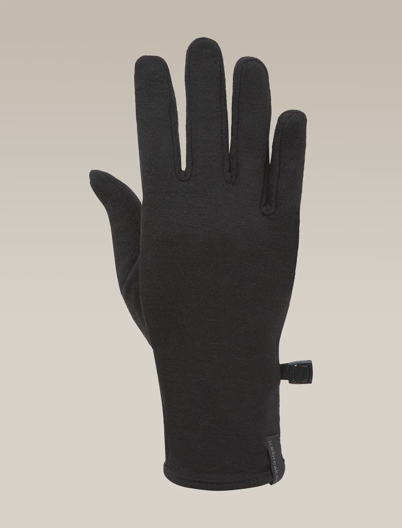 ICEBREAKER Unisex Quantum Gloves - Black
