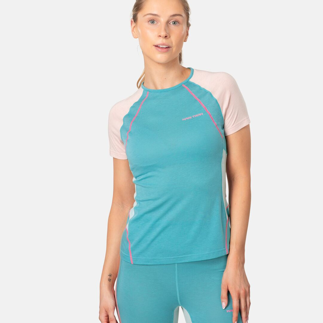 KARI TRAA Alma Tee - Blue Lagoon