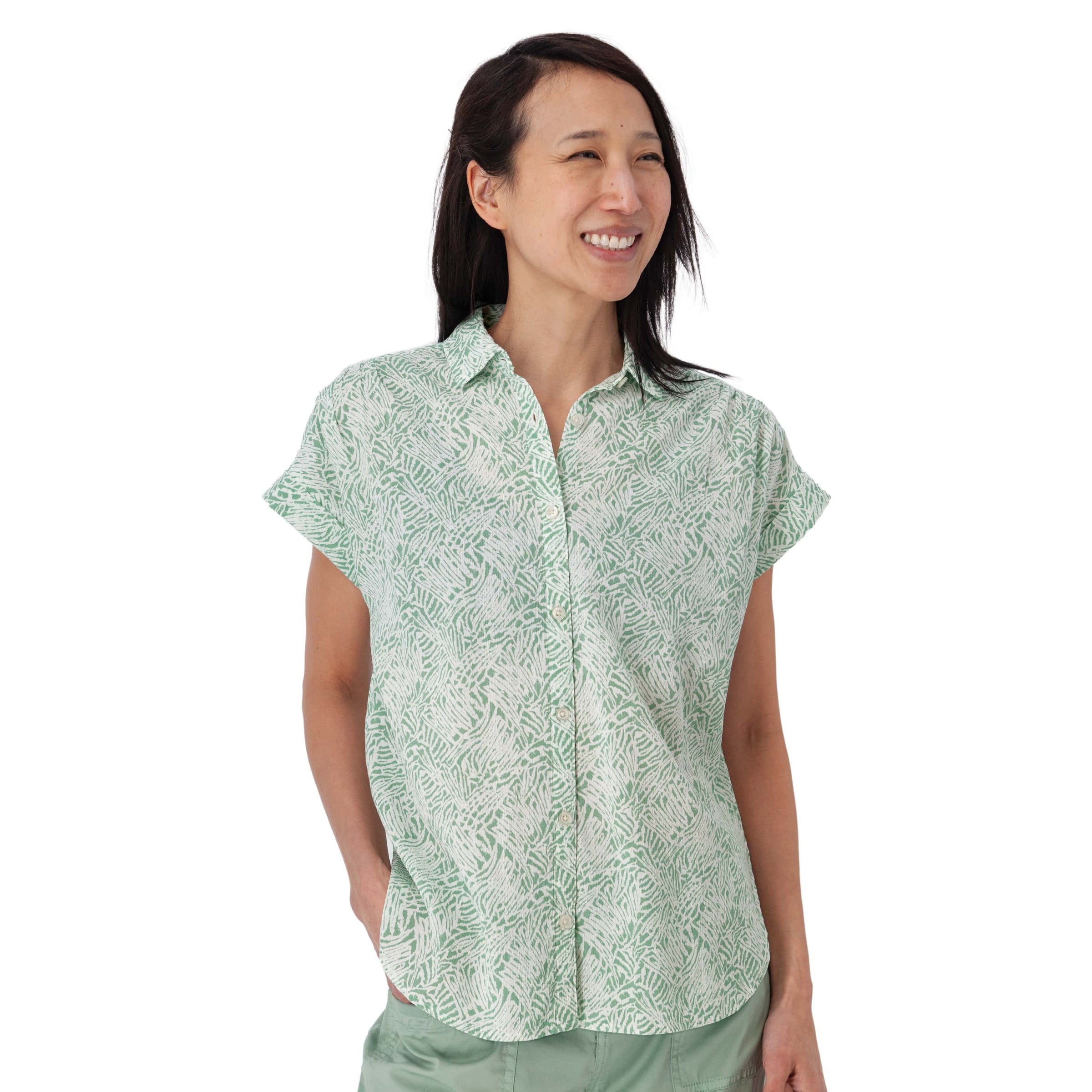 Aventura Beachcomber Short Sleeve - Green