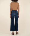KUT - Meg High Rise Fab Ab Wide Leg Raw Hem