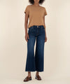 KUT - Meg High Rise Fab Ab Wide Leg Raw Hem