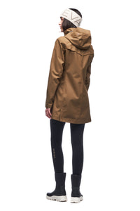 Indyeva- Kisa II Long Rain Jacket - Amber