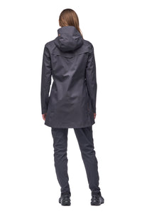 Indyeva- Kisa II Long Rain Jacket - Cobalt