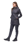 Indyeva- Kisa II Long Rain Jacket - Cobalt