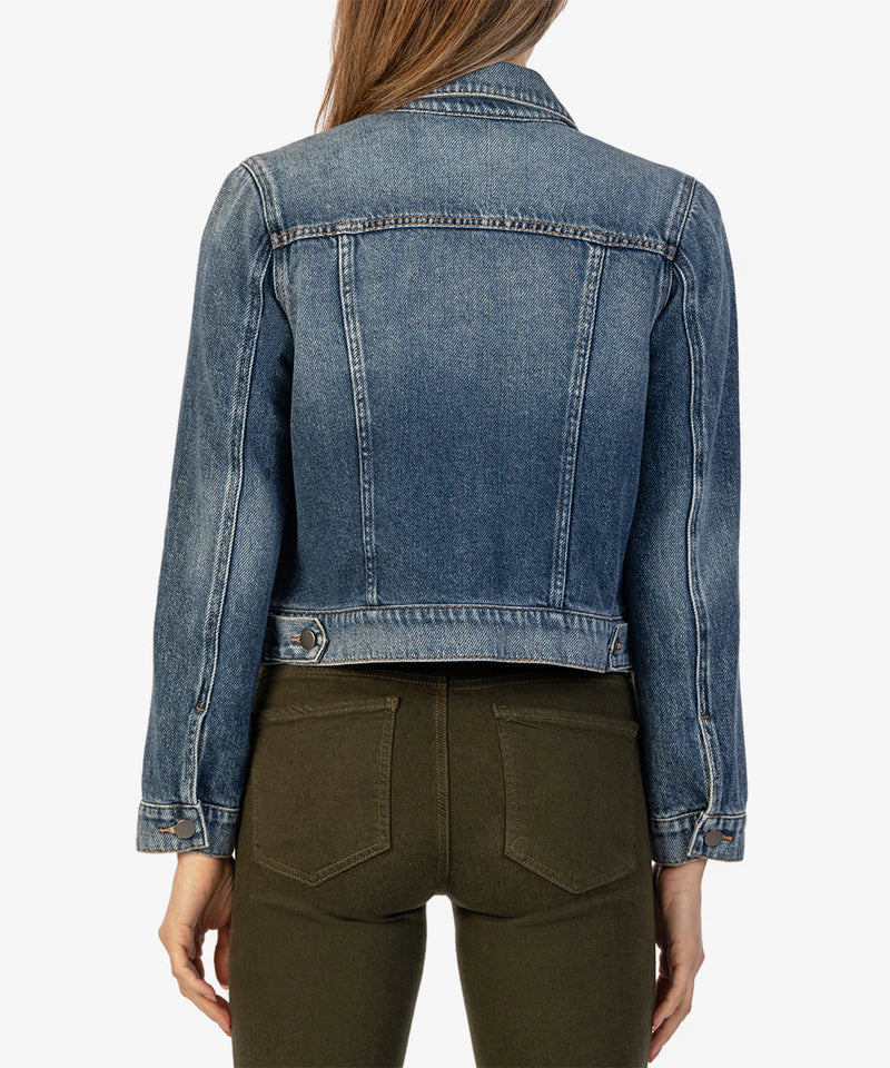 KUT Julia Jean Jacket - Capitalized Wash