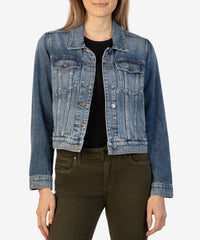 KUT Julia Jean Jacket - Capitalized Wash