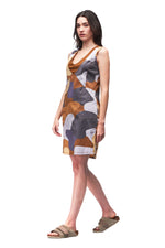 LIIKE IV Dress - Fig Rock Print