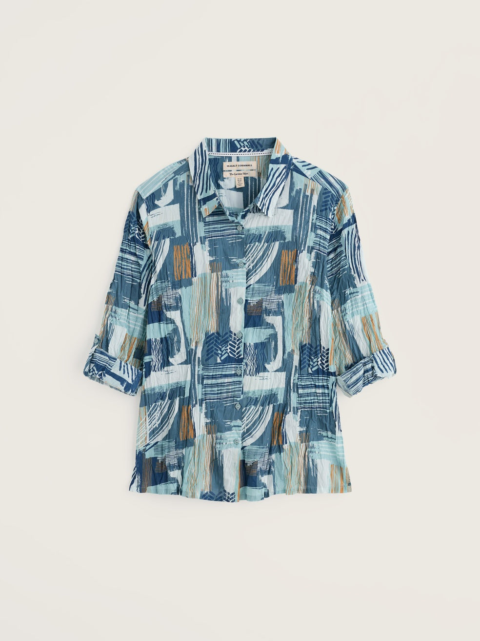 SEASALT Larissa Shirt - Aerial Marks Reflection