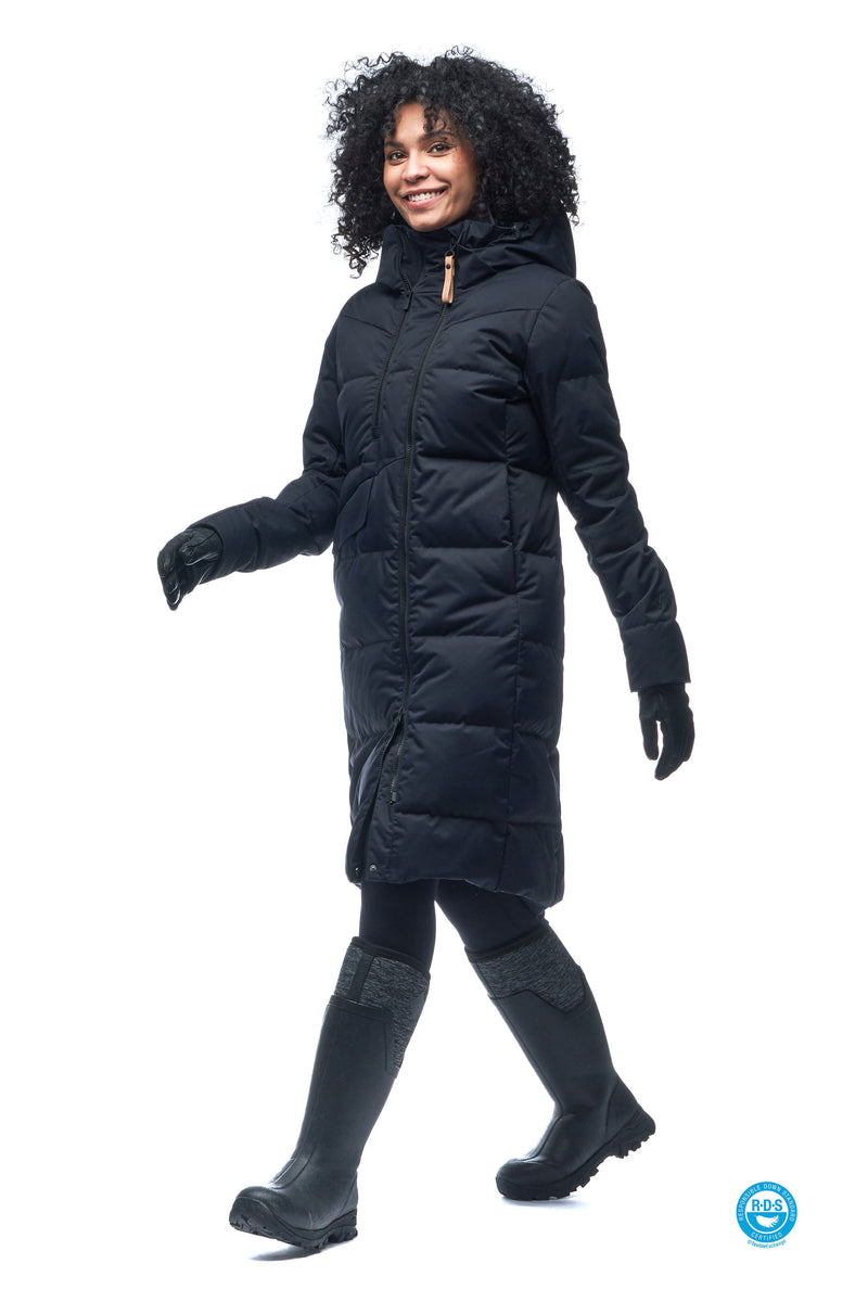 Indyeva Maco Parka  - Black