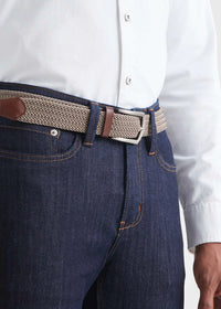 DU/ER Stretch Belt - Beige/Brown