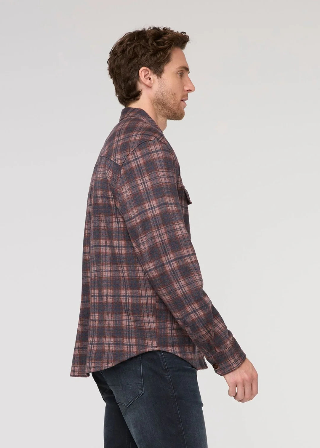 DUER Men's Performance Flannel Button Down