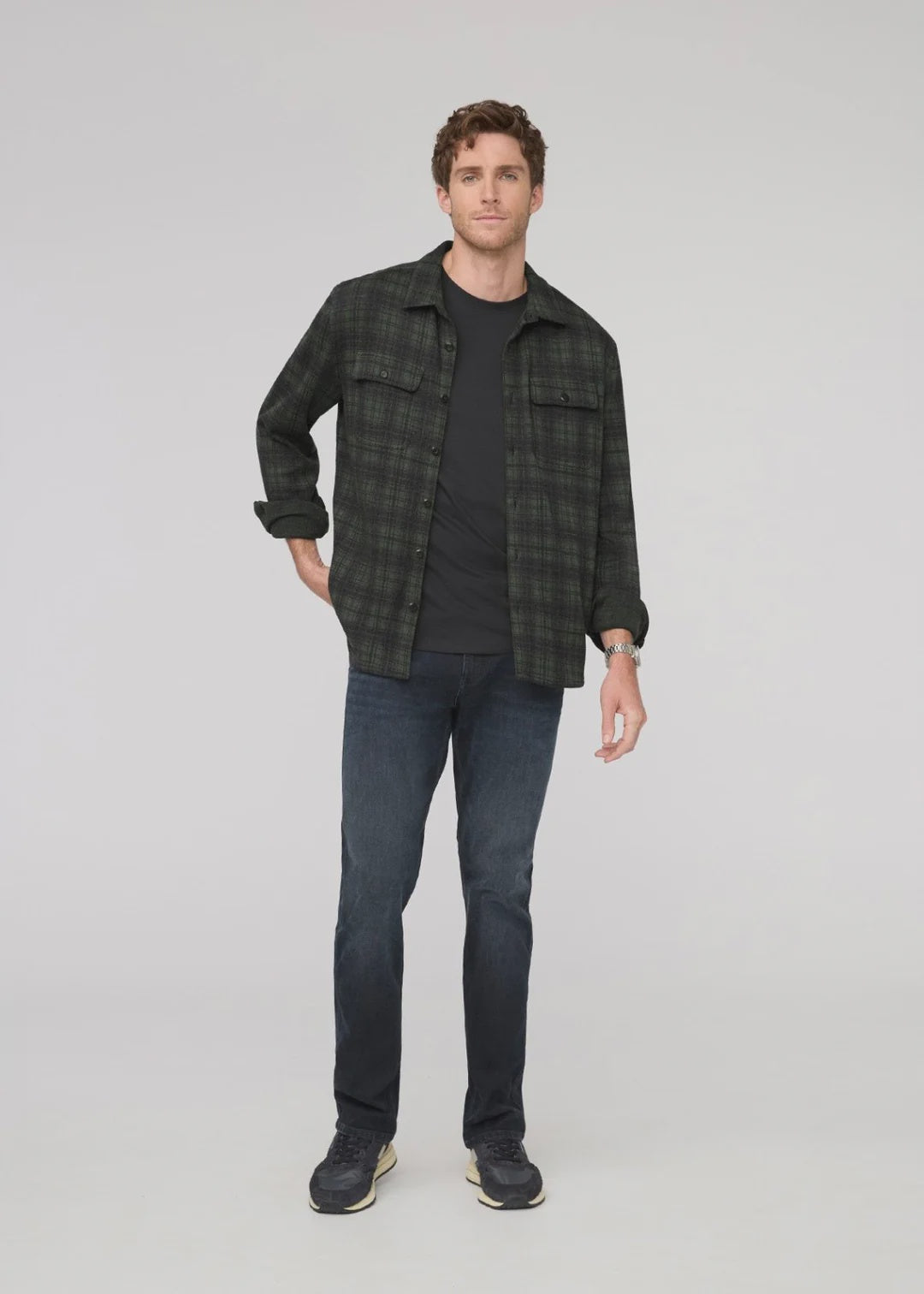 DUER Men's Performance Flannel Button Down