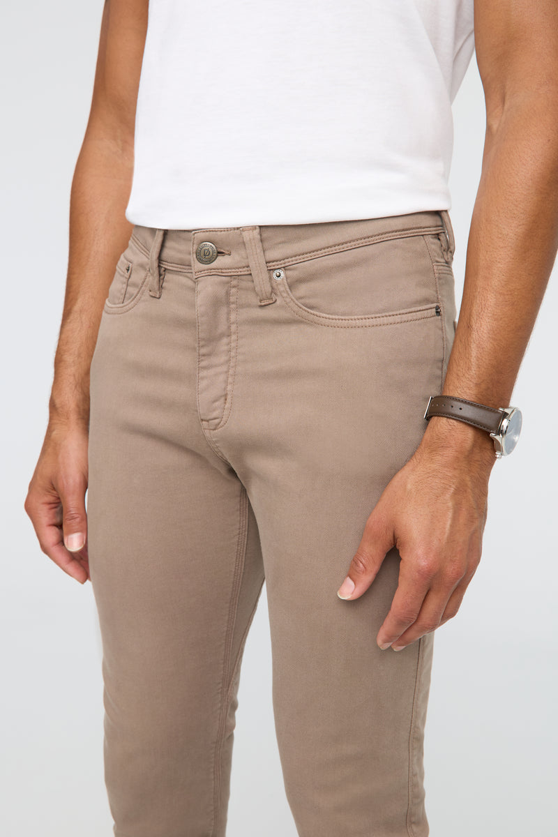 DU/ER Men's No Sweat Slim -Canteen