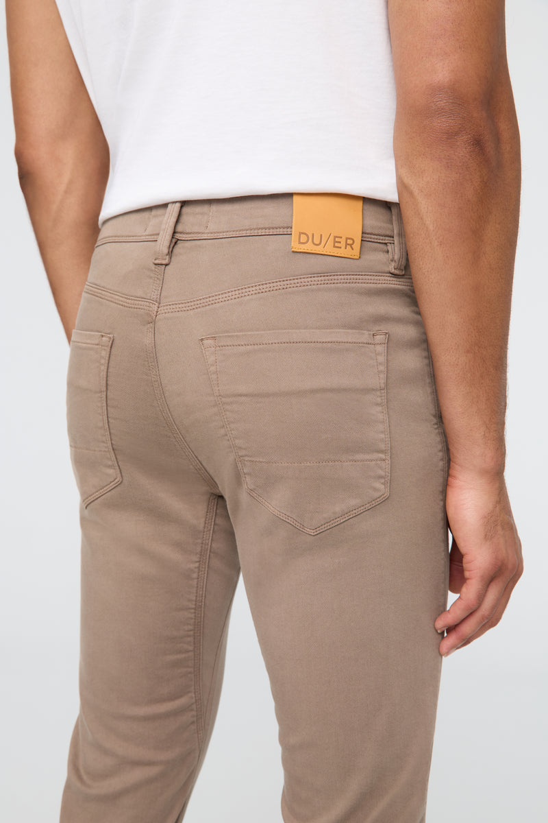 DU/ER Men's No Sweat Slim -Canteen