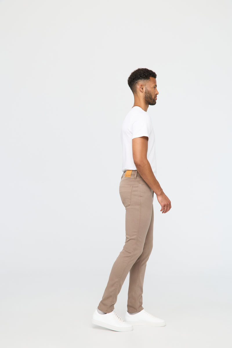 DU/ER Men's No Sweat Slim -Canteen