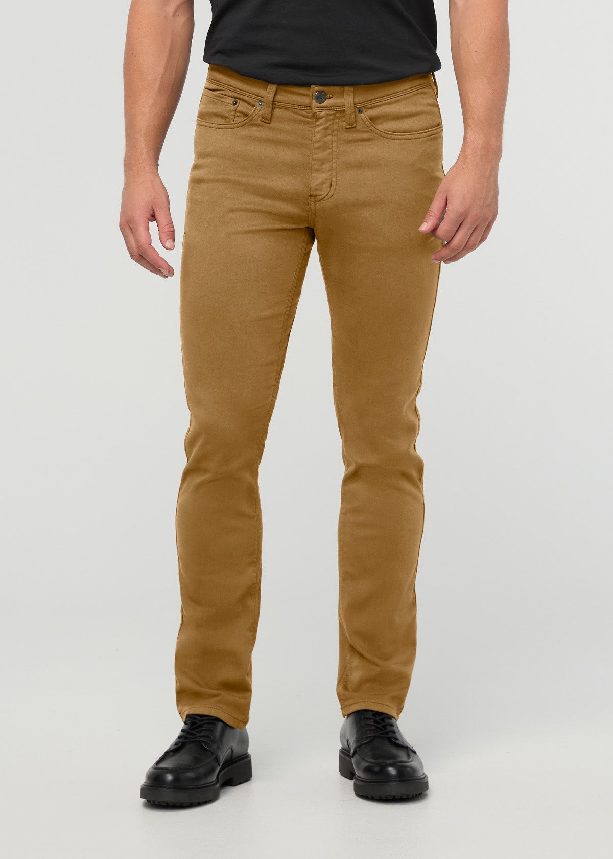 DUER Men's No Sweat Slim Straight - Caramel