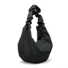 GOT BAG- MOON BAG - Large - Black Ruffle Monochrome