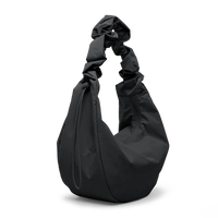 GOT BAG- MOON BAG - Large - Black Ruffle Monochrome