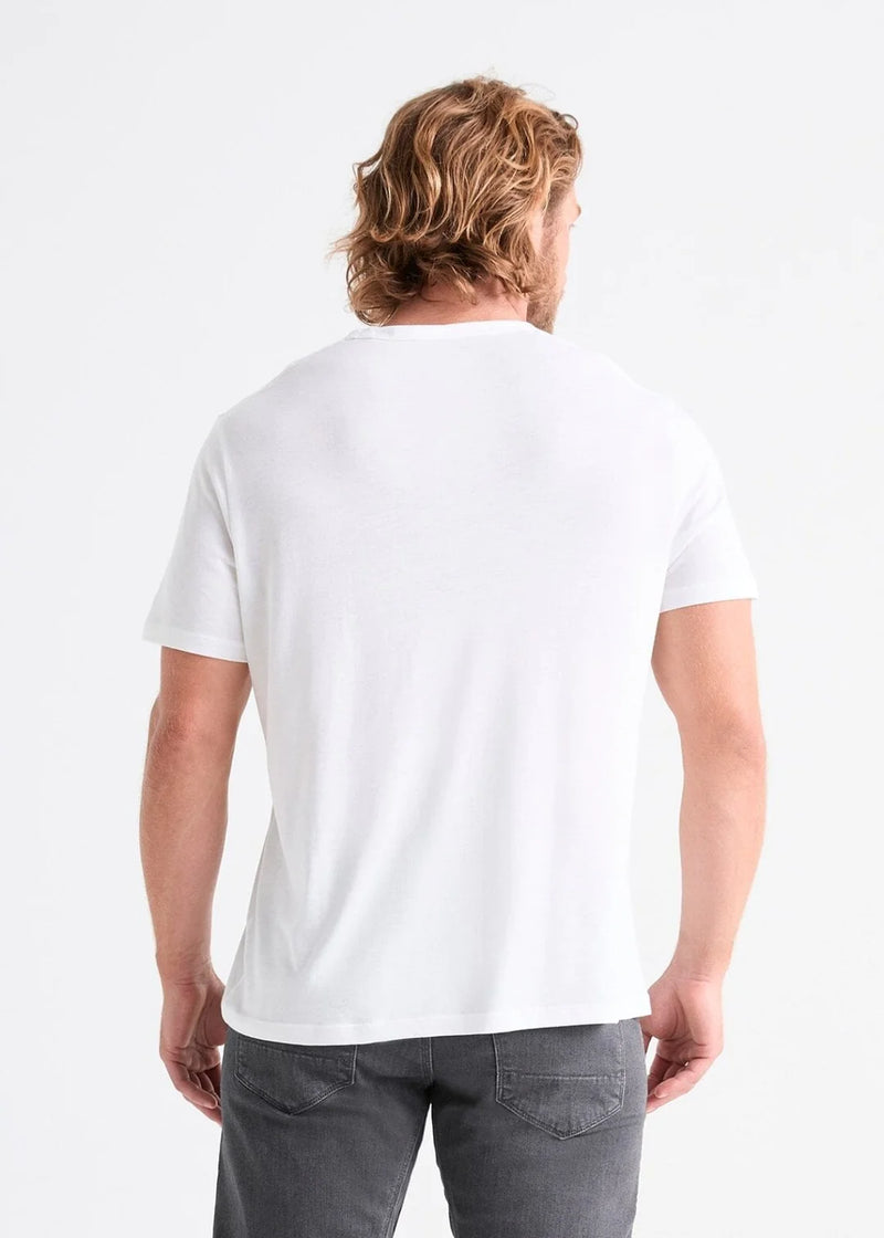 DU/ER PurePima Only Tee - White