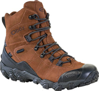 OBOZ Men Bridger 8" Insulated Waterproof - Grizzly