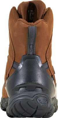 OBOZ Men Bridger 8" Insulated Waterproof - Grizzly