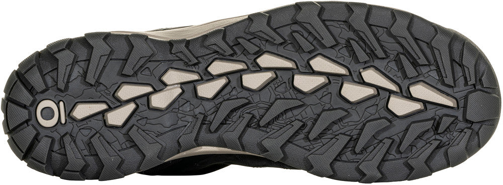 OBOZ Men Sypes Low Leather B-Dry - Lava Rock