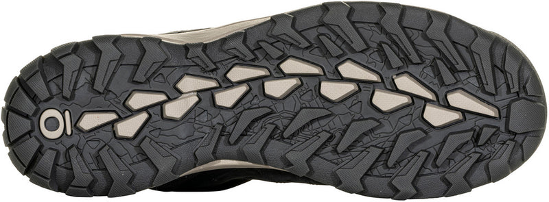 OBOZ Men Sypes Low Leather B-Dry - Lava Rock
