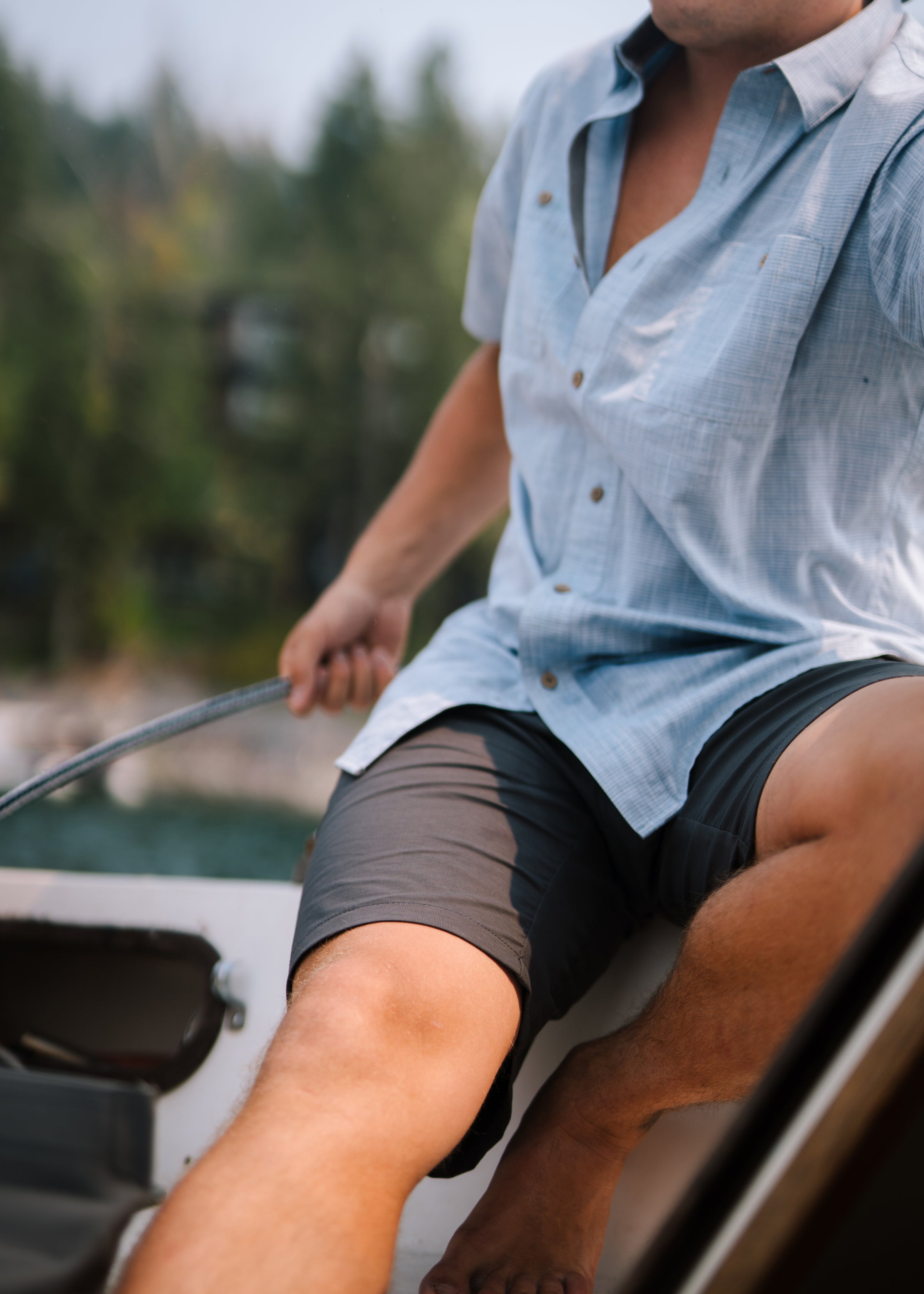 KÜHL Men's  Karib Short Sleeve - Horizon Blue