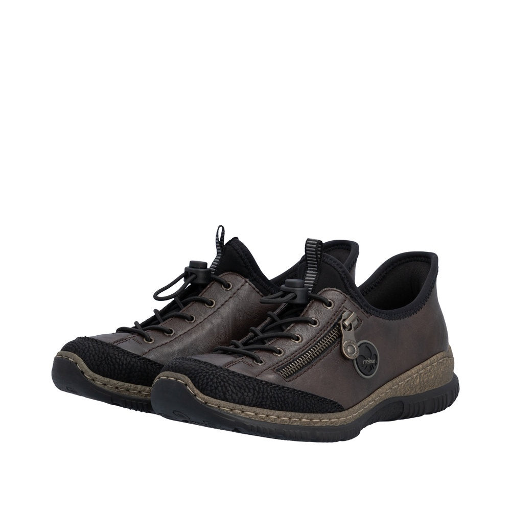 RIEKER Women's Slip-on Sneaker N3267 Nikita - Brown