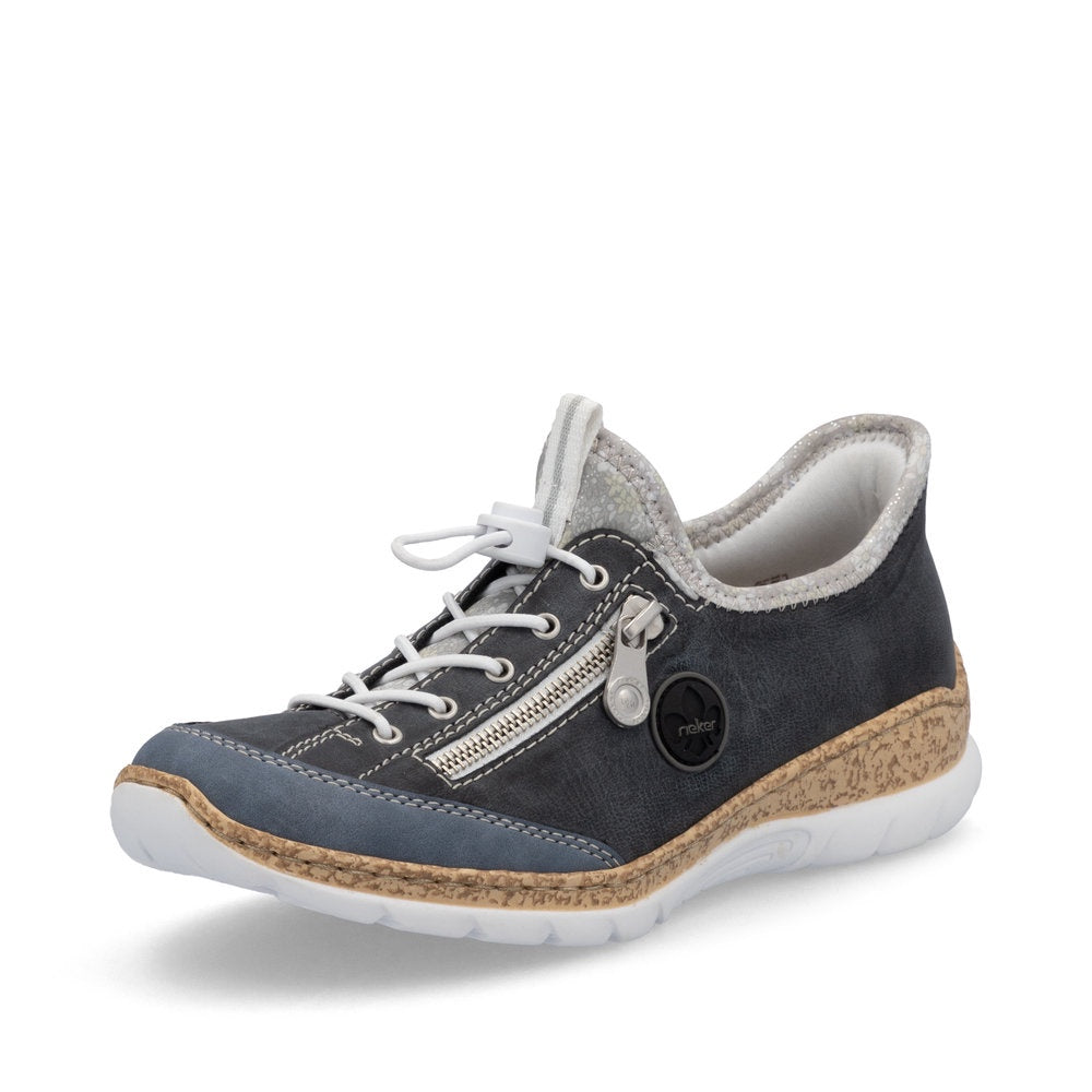 RIEKER Women's Ready2GO Shoes N42F2-14 - Blue
