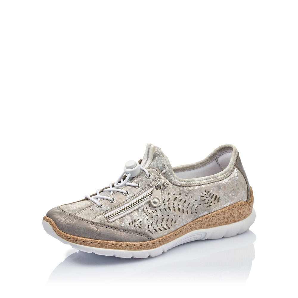 RIEKER Women's Shoes N42K6-40 - Grey Combination