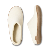 Glerup Slipper - White